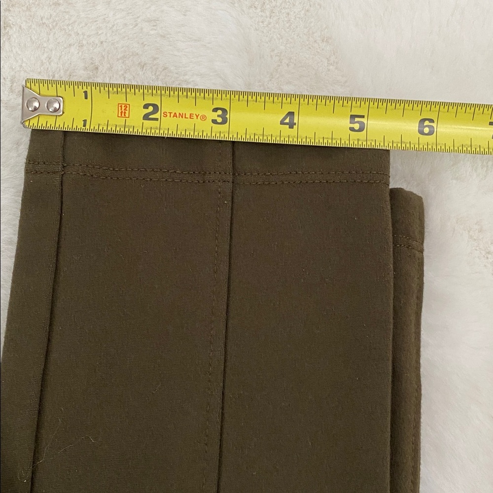 NYDJ Women’s Olive Slim Pants. NWOT Beautiful Heavy Fabric. Dressy & Comfortable - Picture 12 of 12